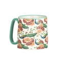 thumbnail image 4 of 10 Strawberry Street Bella Mug, Peacock Royale, Set of 4, 4 of 8