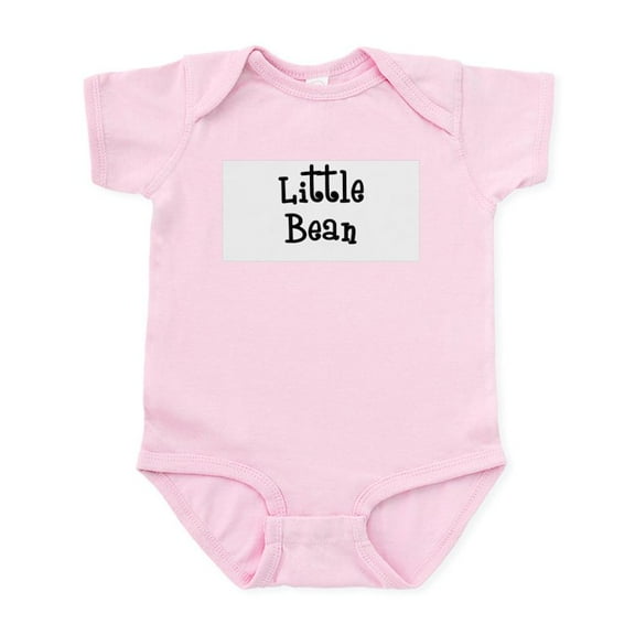 CafePress - Little Bean Black Infant Bodysuit - Baby Light Bodysuit, Size Newborn - 24 Months