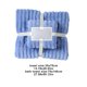 thumbnail image 3 of Velvet Candy Striped Velvet Towel Household Thickened Absorbent Adult Face Wash Towel Manufacturer Wholesale Set Gift Package, 3 of 6
