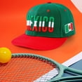 thumbnail image 4 of Jiibva Mexican Embroidered Baseball Cap Unisex Mexican Flag Hip Hop Hat Mexican Outdoor Recreational Sports Cap, 4 of 7