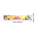 thumbnail image 1 of Colorful Happy Birthday Banner with Balloons Cupcakes and Cakes Decors Background Backdrop for Birthday Party Photography Props Celebrations Decorations, 1 of 4