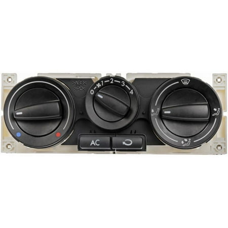 Climate Control Control Module - Compatible with 1998 - 2010 Volkswagen Beetle with Manual AC Controls 1999 2000 2001 2002 2003 2004 2005 2006 2007 2008 2009