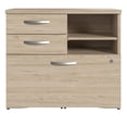 thumbnail image 2 of Studio C Armoire de Rangement de Bureau avec Tiroirs en Orme Naturel - Bois d'Ingénierie, 2 of 7