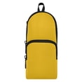 thumbnail image 2 of ALAZA Solid Yellow Pencil Case Pen Pouch Stationery Organizer Bag, 2 of 7
