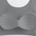 thumbnail image 5 of Lumtrix Wireless Bras for Women No Underwire Seamless Full Coverage T-Shirt Pullover Sleep Bra Comfort Lounge Bralette Dark Gray 36, 5 of 5