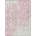 thumbnail image 2 of Addison Rugs Chantille Indoor/Outdoor Transitional Medallions Pink Washable Rectangle Rug, 8' x 10', 2 of 6