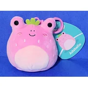 Squishmallows Adabelle the Pink Strawberry Frog 3" Clip-On NWT