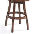 thumbnail image 7 of Home Square Raleigh Arm 30" Swivel Bar Stool in Chestnut - Set of 2, 7 of 7