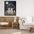 thumbnail image 2 of Stupell Industries Ghost And Haunted House Black Framed Giclee Art, design by Arlington Prints, 2 of 8