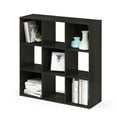 thumbnail image 3 of Furinno PELLI CUBIC Storage Cabinet in 3x3 in Espresso, 3 of 5