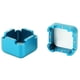 thumbnail image 3 of Mini soporte magnético portátil de aluminio para tiza con punta de taco, portador de tizas para billar y piscina (azul), 3 of 8