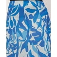 thumbnail image 5 of Moomaya Printed A-Line Skirt With Slit For Women, High Waist Midi Skirts, 5 of 8