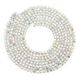 thumbnail image 4 of 2 Rows Close Rhinestone Chain, Close Rhinestone Chain Trims 2 Rows 1 Yard Grid Connection  for Wedding for DIY Jewelry for Cake Decoration, 4 of 8