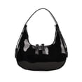 thumbnail image 1 of Jumpingount Bolso de hombro pequeño, compacto y espacioso, negro, para mujeres y niñas, imprescindible para lo esencial diario, duradero Bolsas de mensajero y de hombro negro, 1 of 6