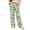C13_Mint Green, variant on Hvogkswy Cotton Pajama Pants Women, Loose Straight Elastic High Waist Lounge Pants Thin Comfy Plaid Home Pajama Pants with Pockets