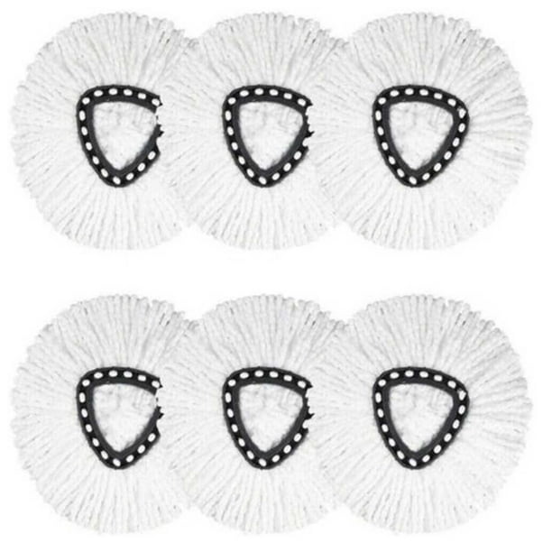 6 pcs Replacement Microfiber Mop HEAD For OCedar Spin Mop Easy Clean