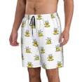 thumbnail image 2 of Balery Rubber Duck Showe Traje de Baño Estilo Hawaiano para Hombre, Shorts de Secado Rápido con Bolsillos-3X-Large, 2 of 6