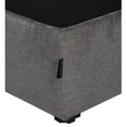 thumbnail image 3 of Box Base Cama King Size Gris Oscuro DICASA Nizzo, 3 of 6