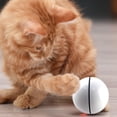 thumbnail image 3 of Pelota de juguete interactiva inteligente para gatos, pelota giratoria de 360 grados, 3 of 5