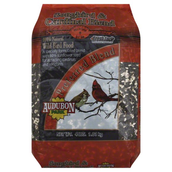 Audubon Park 12231 Mélange Cardinal Nourriture pour Oiseaux Sauvages, 4 Lb