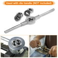 thumbnail image 5 of Uxcell Round Threading Die M21 x 1.5 Metric Thread Adjustable Left Hand Cutting Die, 5 of 6