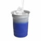 thumbnail image 3 of Paquete con 100 piezas de Vaso termosensible de aluminio azul 9.8 x 12.5, 3 of 5