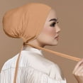 thumbnail image 1 of Bandage Élastique Multicolore Décontracté pour Femmes, Hijab Musulman à Lacets, 1 of 4