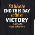 thumbnail image 3 of Yellowstone - I'd Like To End This Day With A Victory - Men's Short Sleeve Graphic T-Shirt, 3 of 6