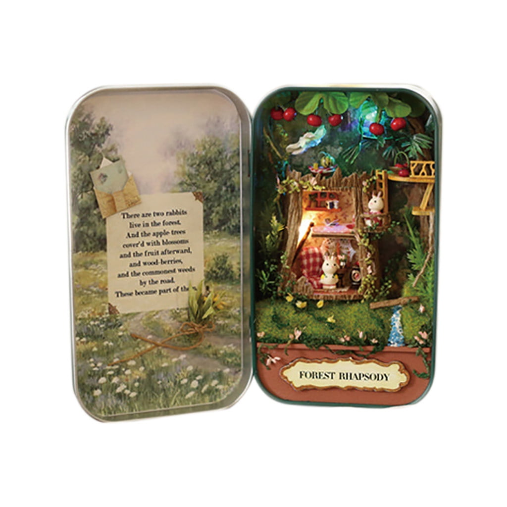 box theater dollhouse kit