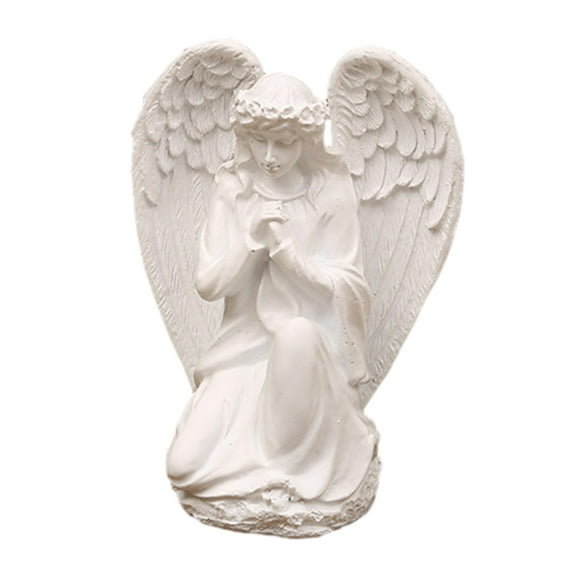 Langgg Outdoor Angel Statue Decor Lovingly Handcrafted Sculpture For Patio Display Home Garden Memorial Angel Statue Sculpture Style E