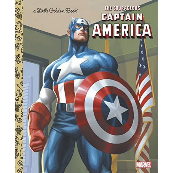 Pre-Owned The Courageous Captain America (Hardcover) 0307930505 9780307930507