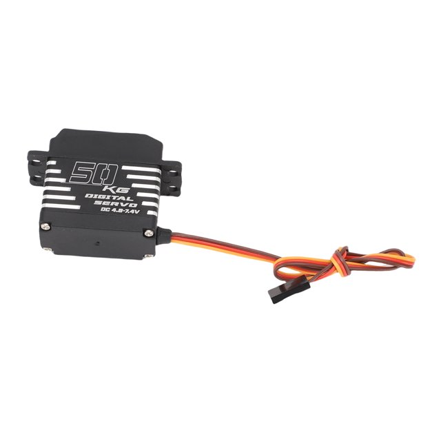Servo digital alto torso DC4.8-7.4V 180 Grados Rotativos para RC Camionero de Camiones Barco Barco Robot Cubierta de Aleación de Aleación de Aluminio