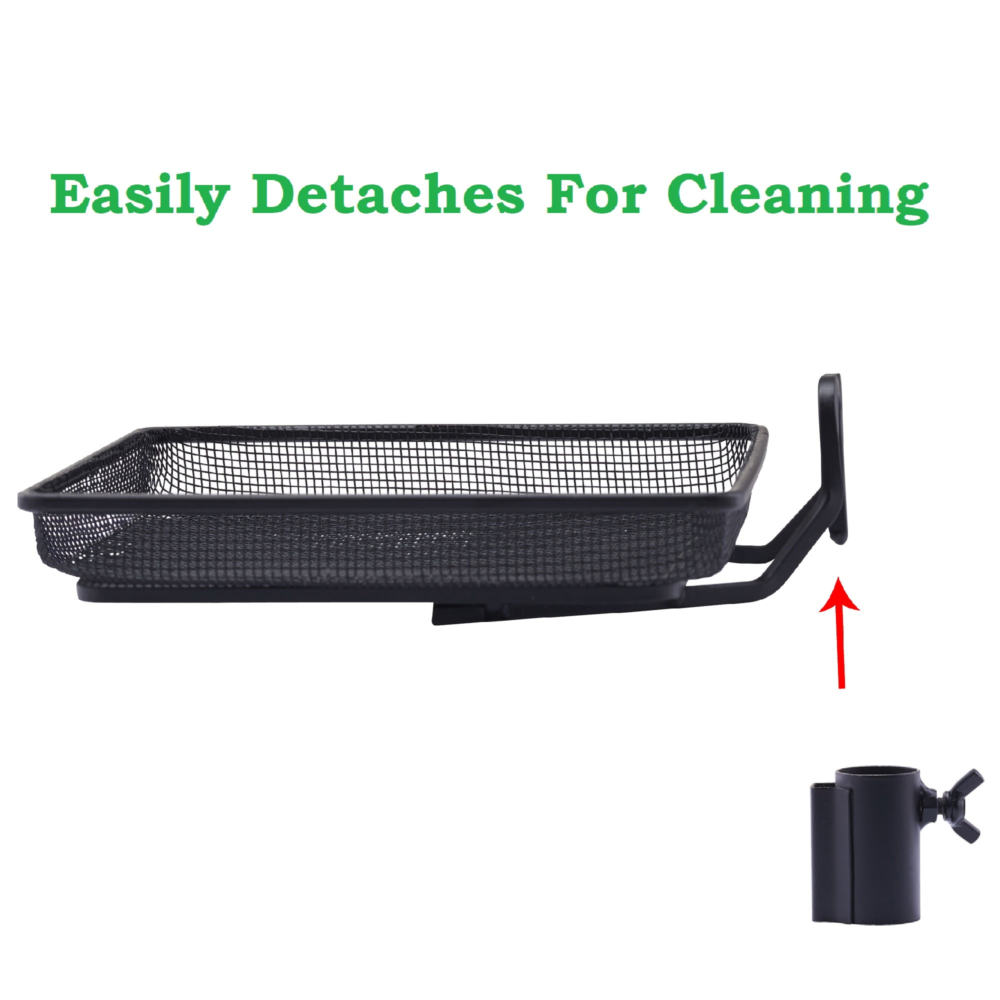 Multi Feeder Hanging Kit /& Bird Bath for Attracting Wild Birds Black Gray Bunny GB-6844D Deluxe Premium Bird Feeding Station Birdfeeder /& Planter Hanger 22 Wide x 91 Tall 82 inch Above Ground