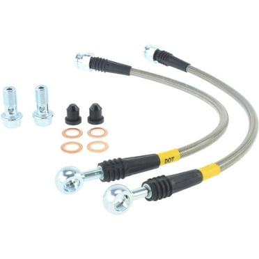 StopTech 950.62001 Stainless Steel Hose Set Fits 98-02 Camaro Firebird Fits select: 1998-2002 CHEVROLET CAMARO, 1998-2002 PONTIAC FIREBIRD