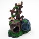 thumbnail image 2 of Cueva de acuario decorativa JAMW Barril de vino con rueda de viento Sencillez, 2 of 5