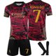 thumbnail image 1 of 24-25 Real Madrid CF Dragon Anniversary Edition Black Red Training T-shirt NO.7 RONALDO, 1 of 2