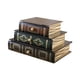 thumbnail image 4 of Caja de almacenamiento en forma de libro, caja de madera para libros falsos, con cajones, caja decorativa para fotos, pendientes,, 4 of 7