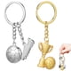 thumbnail image 1 of BRIGHTFUFU 2 uds llaveros de fútbol llavero de balón de fútbol llaveros de fútbol ornamento llaveros deportivos accesorios de fútbol, 1 of 8