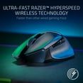 thumbnail image 2 of Razer Basilisk X HyperSpeed Wireless Gaming Mouse for PC, 6 Buttons, 2.4GHz, Bluetooth, Black, 2 of 9