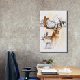 thumbnail image 3 of Epic Graffiti 'Fallow Deer' by Barbara Keith, Canvas Wall Art, 26"x40", 3 of 8