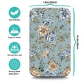 thumbnail image 5 of Botanical Garden Print Coffee Bar Mat, Absorbent Vintage Dish Drying Pad, Floral Kitchen Counter Protector, 5 of 7