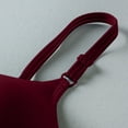 thumbnail image 6 of kamemir Bra Bras for Women No Underwire - Seamless Bras for Women, Wireless Bra, Adjustable Wirefree Bra Red,38, 6 of 7