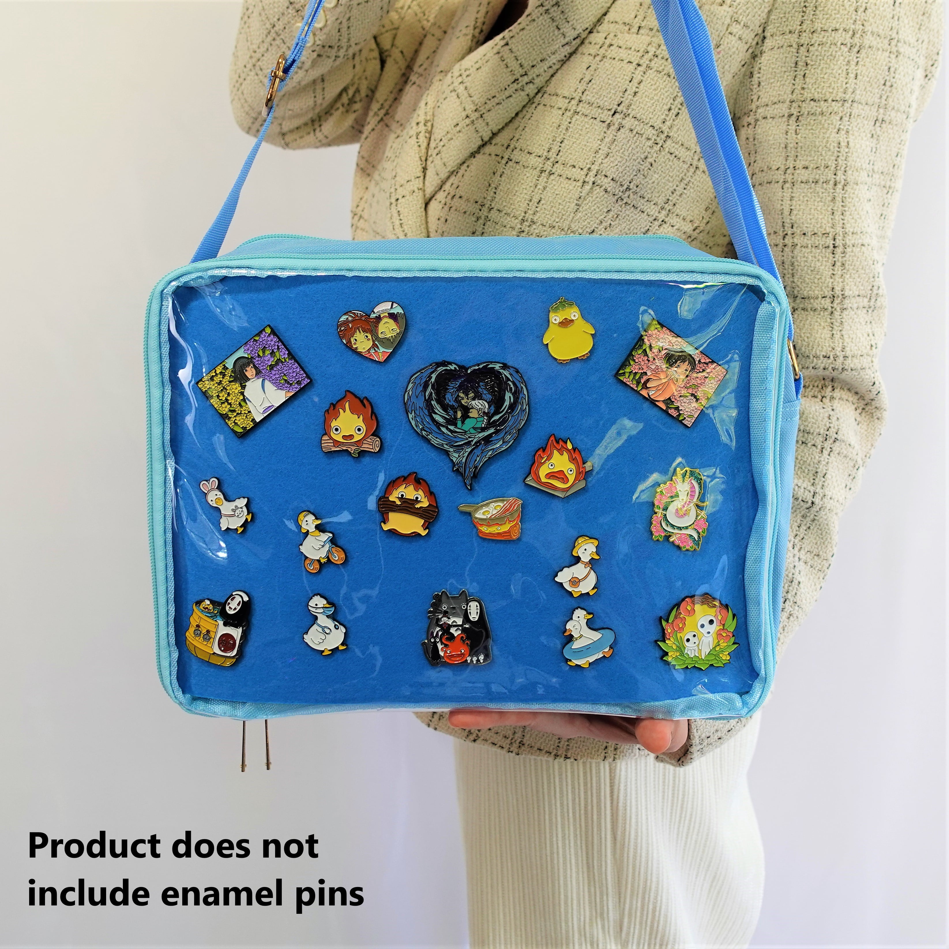  Ita Crossbody Bag for Enamel Pins WOW Display With two