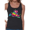 thumbnail image 1 of Awkward Styles I Love Nineties Sleeveless Shirt Funky 90s Music Lover Tank Tops for Women, 1 of 4