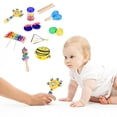 thumbnail image 4 of Instrumentos Musicales NikouMX 16 Piezas para Niños de Madera, 4 of 8