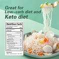 Konjac Noodle Low Carb Pasta Shirataki Spaghetti 56.5 Oz Instant Konjac Ramen, Healthy, Pre
