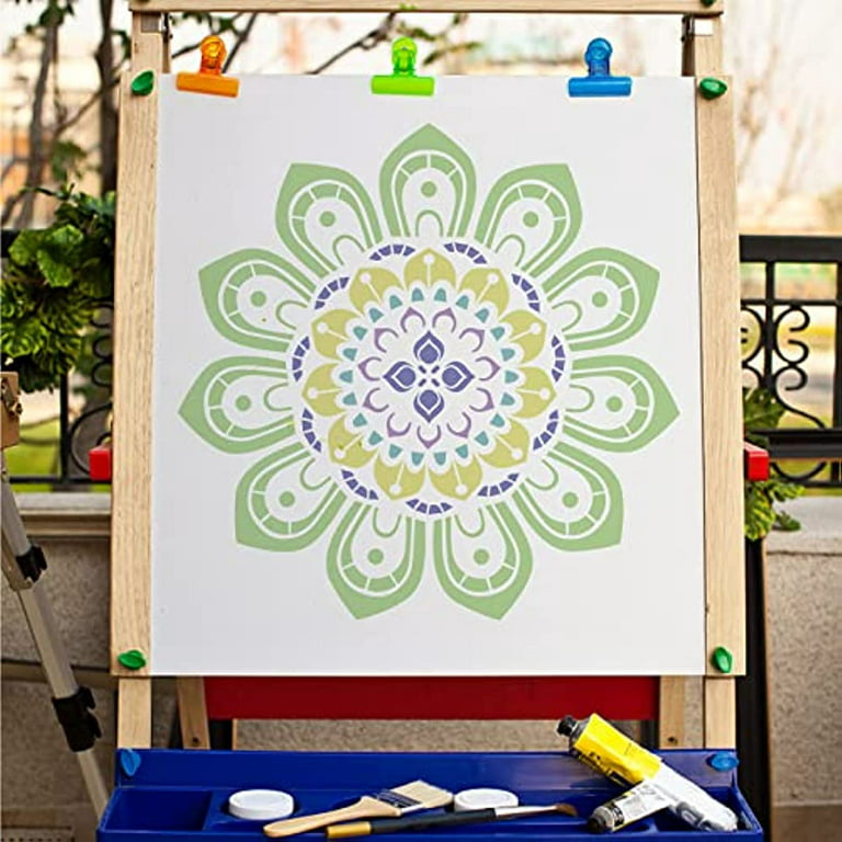 Large Mandala stencils - Reusable mandala stencil for DIY home
