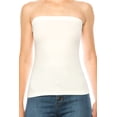 thumbnail image 3 of Women's 3-Pack Tube Tops ? Elastic Top Lightweight Stretchy Fit, 3 of 4