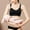 Black, variant on Christmas! Ohufall Nursing Bras Ladies Comfortable Breathable No Steel Ring Front Buckle Breastfeeding Bra Woman Underwear