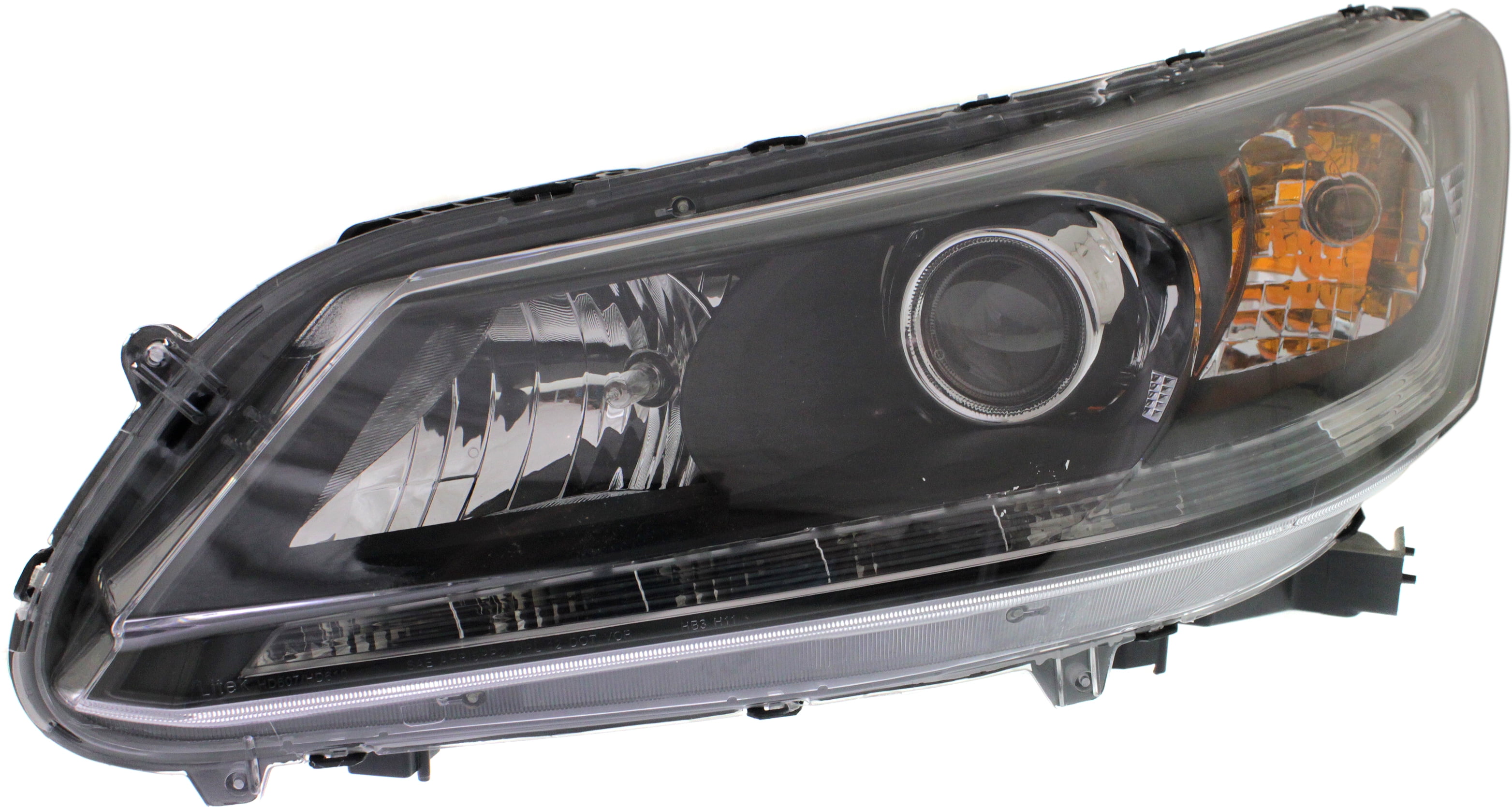 Headlight Compatible With 2014-2015 Honda Accord Left Driver Halogen With bulb(s)